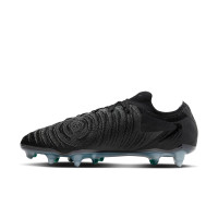 Nike Phantom GX Elite II IJzeren-Nop Voetbalschoenen (SG) Anti-Clog Zwart Donkergroen