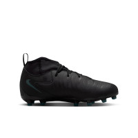 Nike Phantom Luna Academy II Grass/Artificial Grass Football Shoes (MG) Kids Black Dark Green