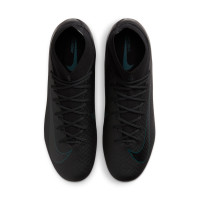 Nike Zoom Mercurial Superfly Academy 10 Grass/Artificial Grass Football Shoes (MG) Black Dark Green