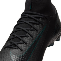 Nike Zoom Mercurial Superfly Academy 10 Grass/Artificial Grass Football Shoes (MG) Black Dark Green