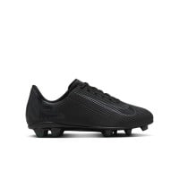 Nike Mercurial Vapor Club 16 Gras / Kunstgras Voetbalschoenen (MG) Kids Zwart Donkergroen