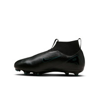 Nike Zoom Mercurial Superfly Academy 10 Grass/Artificial Grass Football Shoes (MG) Kids Black Dark Green