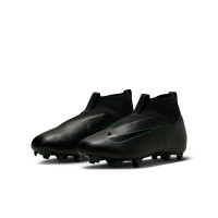 Nike Zoom Mercurial Superfly Academy 10 Grass/Artificial Grass Football Shoes (MG) Kids Black Dark Green