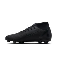 Nike Mercurial Superfly Club 10 Grass/Artificial Grass Football Shoes (MG) Black Dark Green