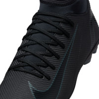 Nike Mercurial Superfly Club 10 Grass/Artificial Grass Football Shoes (MG) Black Dark Green