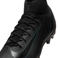 Nike Zoom Mercurial Superfly Academy 10 IJzeren-Nop Voetbalschoenen (SG) Anti-Clog Zwart Donkergroen