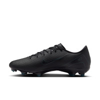 Nike Zoom Mercurial Vapor Academy 16 Grass/Artificial Grass Football Shoes (MG) Black Dark Green