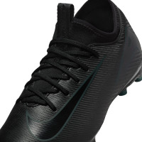 Nike Zoom Mercurial Vapor Academy 16 Grass/Artificial Grass Football Shoes (MG) Kids Black Dark Green