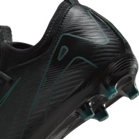 Nike Zoom Mercurial Vapor Academy 16 Grass/Artificial Grass Football Shoes (MG) Kids Black Dark Green