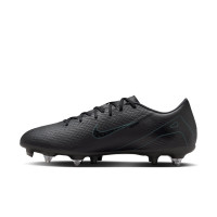 Nike Zoom Mercurial Vapor Academy 16 Iron Nop Football Shoes (SG) Anti-Clog Black Dark Green