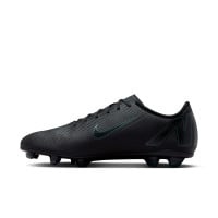 Nike Mercurial Vapor Club 16 Gras / Kunstgras Voetbalschoenen (MG) Zwart Donkergroen