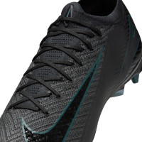 Nike Zoom Mercurial Vapor Elite 16 IJzeren-Nop Voetbalschoenen (SG) Zwart Donkergroen