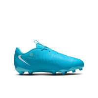 Nike Phantom GX Academy II Gras / Kunstgras Voetbalschoenen (MG) Kids Blauw Wit