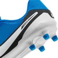 Nike Tiempo Legend Academy 10 Grass/Artificial Grass Football Shoes (MG) Kids Blue White Black