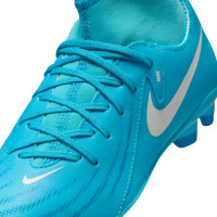 Nike Phantom Luna Club II Gras / Kunstgras Voetbalschoenen (MG) Kids Blauw Wit