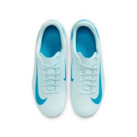 Nike Mercurial Vapor Club 16 Grass/Artificial Grass Football Shoes (MG) Kids Light Blue Blue