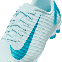 Nike Mercurial Vapor Club 16 Grass/Artificial Grass Football Shoes (MG) Kids Light Blue Blue