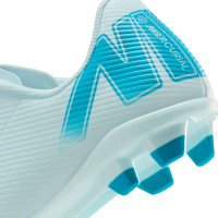 Nike Mercurial Vapor Club 16 Grass/Artificial Grass Football Shoes (MG) Kids Light Blue Blue