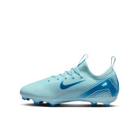 Nike Zoom Mercurial Vapor Academy 16 Grass/Artificial Grass Football Shoes (MG) Kids Light Blue Blue