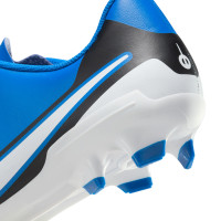 Nike Tiempo Legend Club 10 Grass/Artificial Grass Football Shoes (MG) Blue White Black