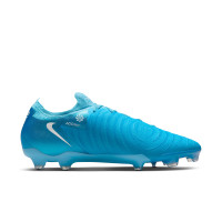 Nike Phantom GX Pro II Gras Voetbalschoenen (FG) Blauw Wit