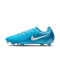 Nike Phantom GX Pro II Gras Voetbalschoenen (FG) Blauw Wit