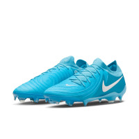 Nike Phantom GX Pro II Gras Voetbalschoenen (FG) Blauw Wit