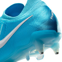 Nike Phantom GX Elite II IJzeren-Nop Voetbalschoenen (SG) Anti-Clog Blauw Wit