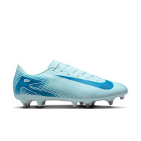 Nike Zoom Mercurial Vapor Academy 16 Iron Nop Football Shoes (SG) Anti-Clog Light Blue