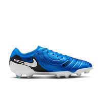 Nike Tiempo Legend Pro 10 Gras Voetbalschoenen (FG) Blauw Wit Zwart