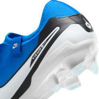 Nike Tiempo Legend Pro 10 Gras Voetbalschoenen (FG) Blauw Wit Zwart