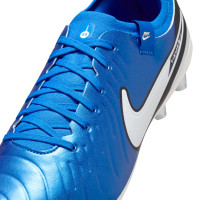 Nike Tiempo Legend Pro 10 Kunstgras Voetbalschoenen (AG) Blauw Wit Zwart