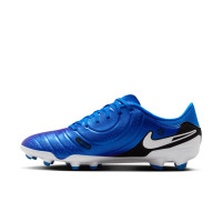 Nike Tiempo Legend Academy 10 Gras / Kunstgras Voetbalschoenen (MG) Blauw Wit Zwart