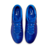 Nike Tiempo Legend Academy 10 Gras / Kunstgras Voetbalschoenen (MG) Blauw Wit Zwart