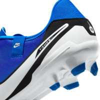 Nike Tiempo Legend Academy 10 Grass/Artificial Grass Football Shoes (MG) Blue White Black