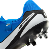 Nike Tiempo Legend Academy 10 Iron Nop Football Shoes (SG) Anti-Clog Blue White Black