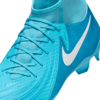 Nike Phantom Luna Academy II Gras / Kunstgras Voetbalschoenen (MG) Blauw Wit