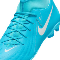 Nike Phantom Luna Club II Gras / Kunstgras Voetbalschoenen (MG) Blauw Wit