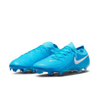 Nike Phantom GX Elite II Gras Voetbalschoenen (FG) Blauw Wit