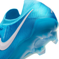 Nike Phantom GX Elite II Gras Voetbalschoenen (FG) Blauw Wit