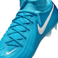 Nike Phantom Luna Elite II Gras Voetbalschoenen (FG) Blauw Wit