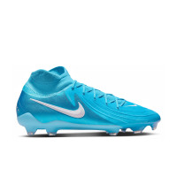 Nike Phantom Luna Pro II Gras Voetbalschoenen (FG) Blauw Wit