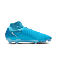 Nike Phantom Luna Pro II Gras Voetbalschoenen (FG) Blauw Wit