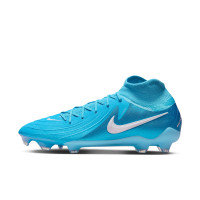 Nike Phantom Luna Pro II Gras Voetbalschoenen (FG) Blauw Wit