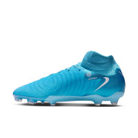 Nike Phantom Luna Pro II Gras Voetbalschoenen (FG) Blauw Wit