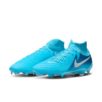 Nike Phantom Luna Pro II Gras Voetbalschoenen (FG) Blauw Wit