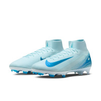 Nike Zoom Mercurial Superfly Elite 10 Grass Football Shoes (FG) Light Blue Blue