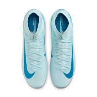 Nike Zoom Mercurial Superfly Academy 10 Grass/Artificial Grass Football Shoes (MG) Light Blue Blue