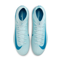 Nike Zoom Mercurial Superfly Academy 10 Iron Nop Football Shoes (SG) Anti-Clog Light Blue