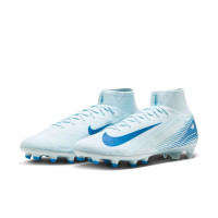 Nike Zoom Mercurial Superfly Elite 10 Artificial Grass Football Shoes (AG) Light Blue Blue